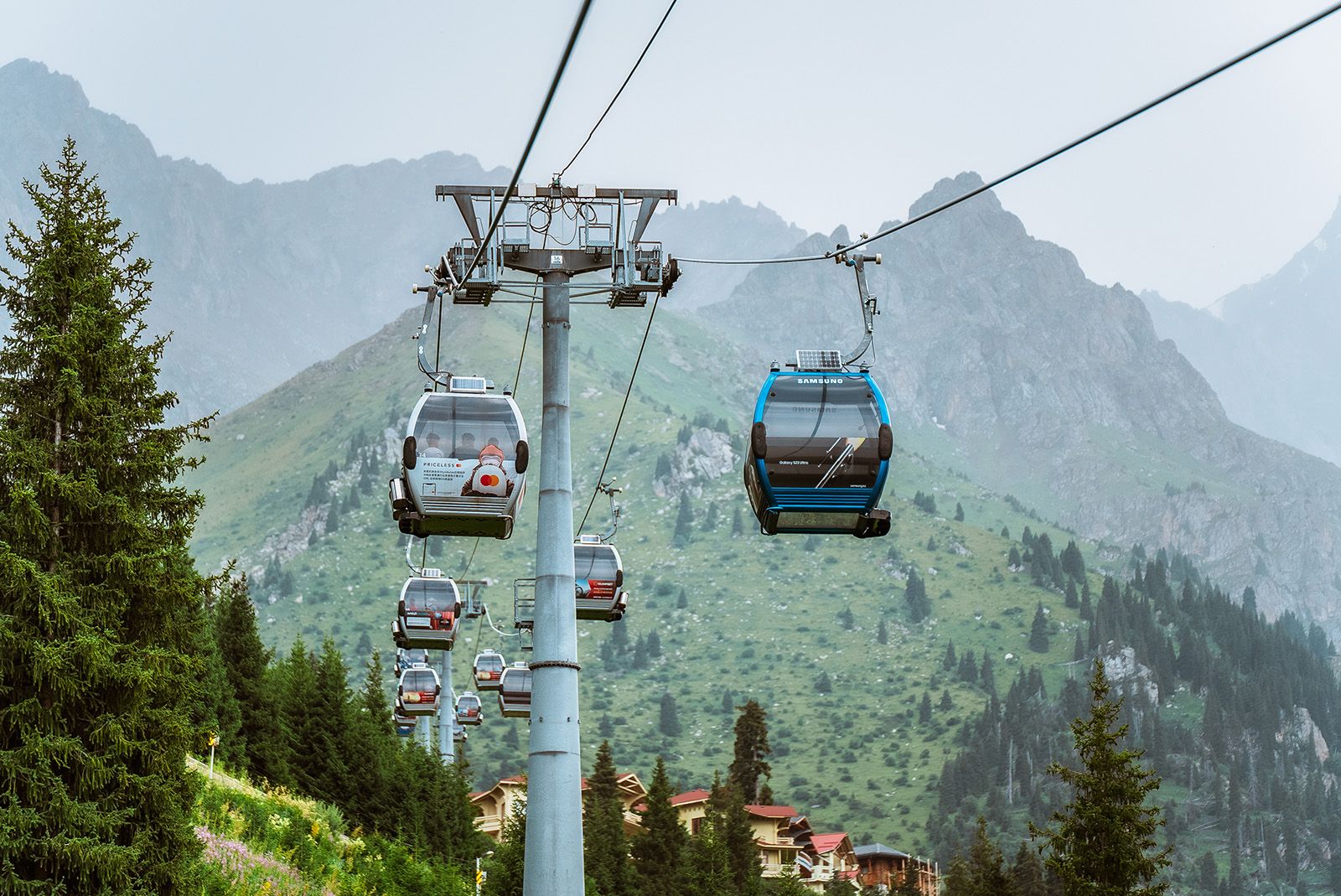 Shymbulak Mountain Resort featured in the Almaty holiday